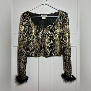 Vintage Small/medium Crop Top - California Costume Collections